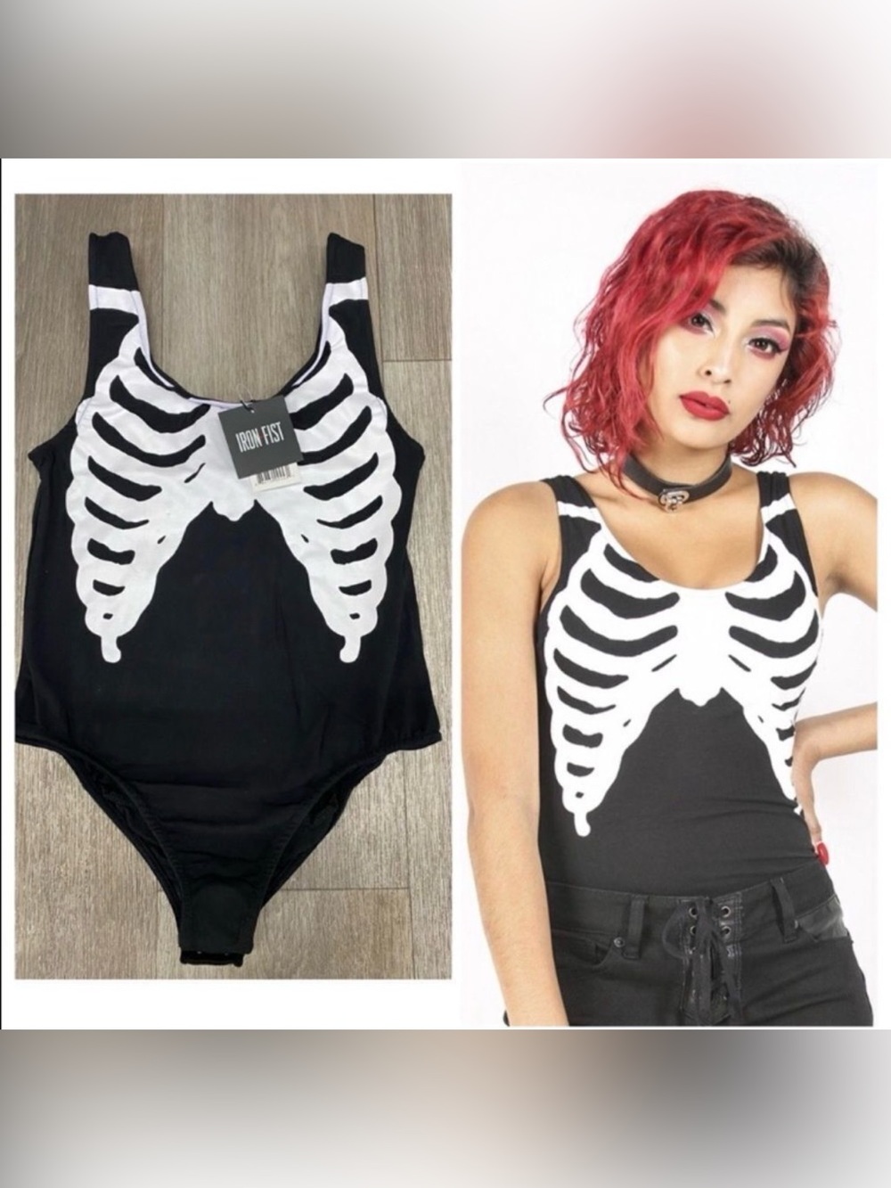 IRON Fist Bone In Bodysuit